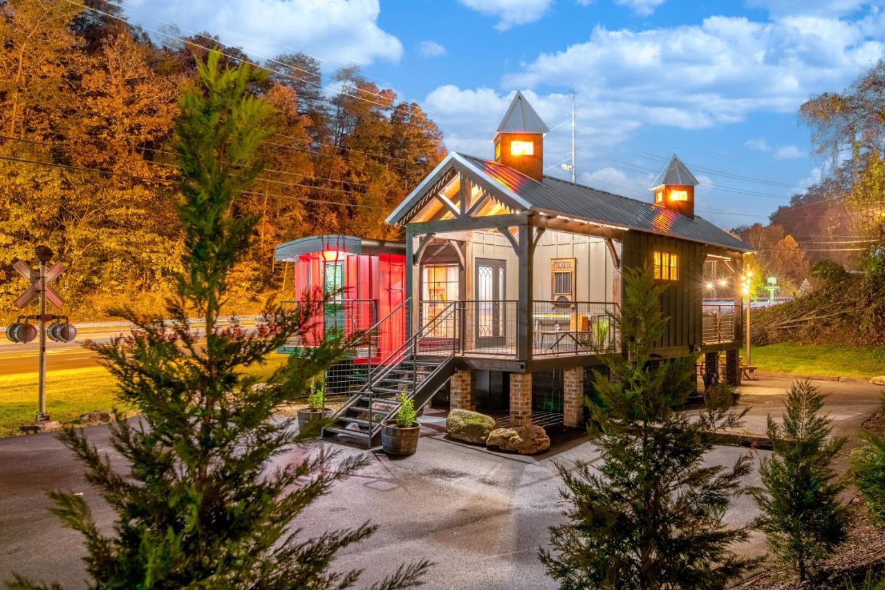 비둘기 포지 Smoky Mountain Station 빌라 외부 사진