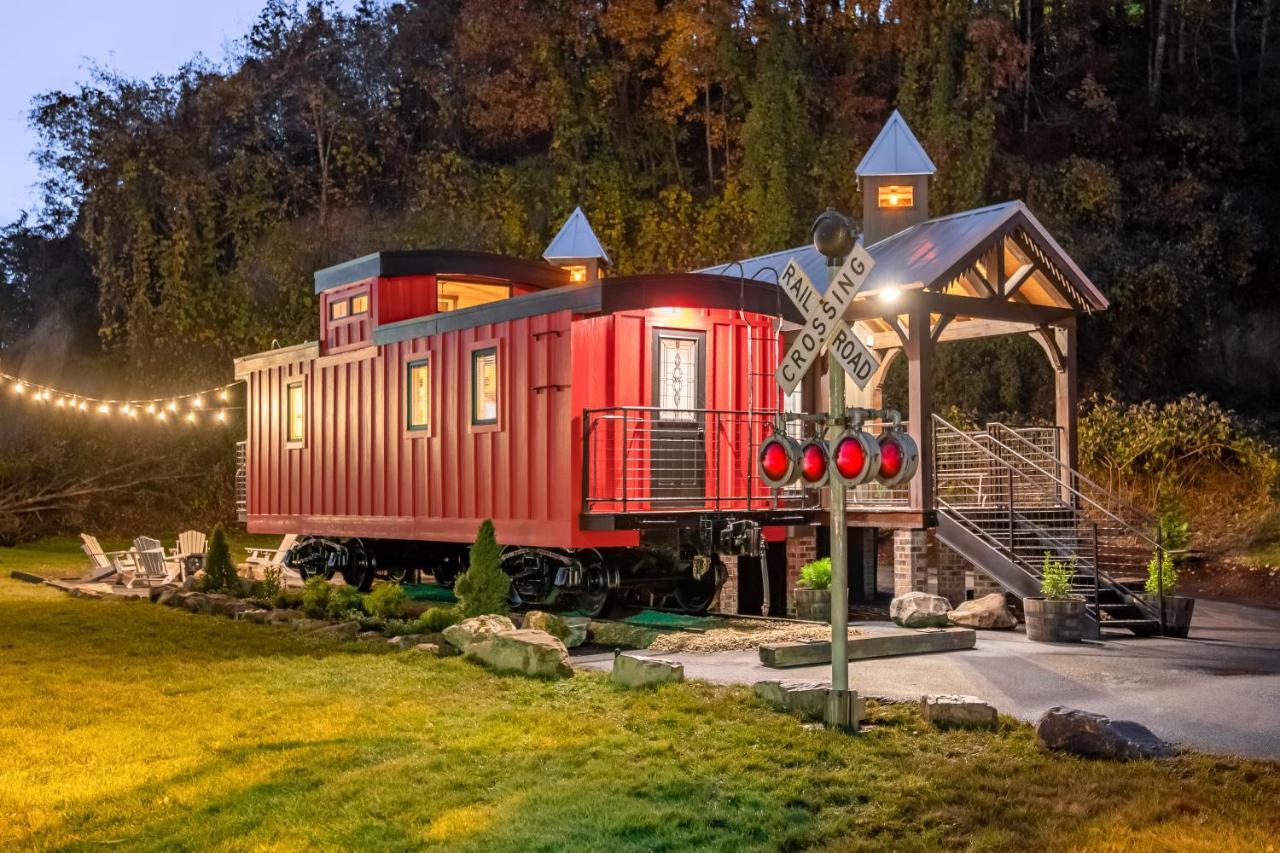 비둘기 포지 Smoky Mountain Station 빌라 외부 사진