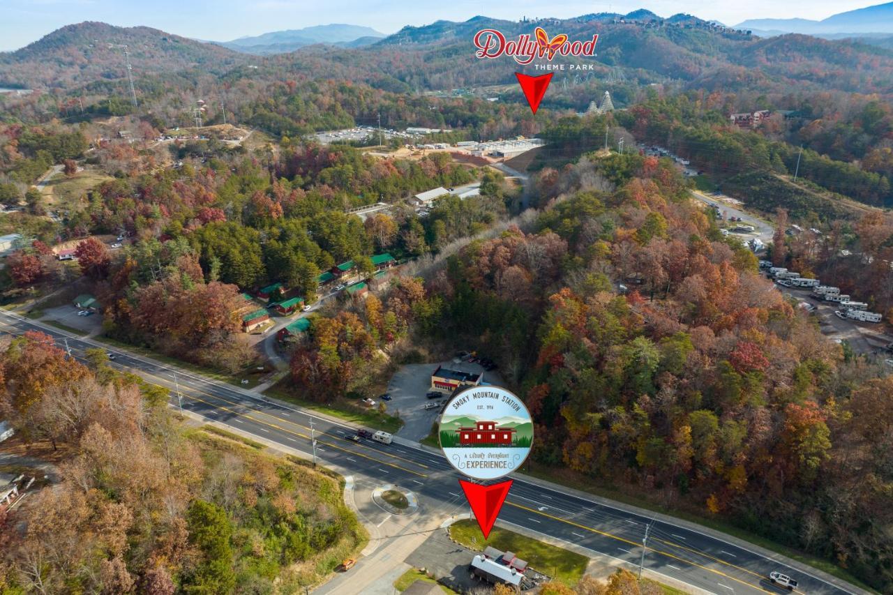 비둘기 포지 Smoky Mountain Station 빌라 외부 사진